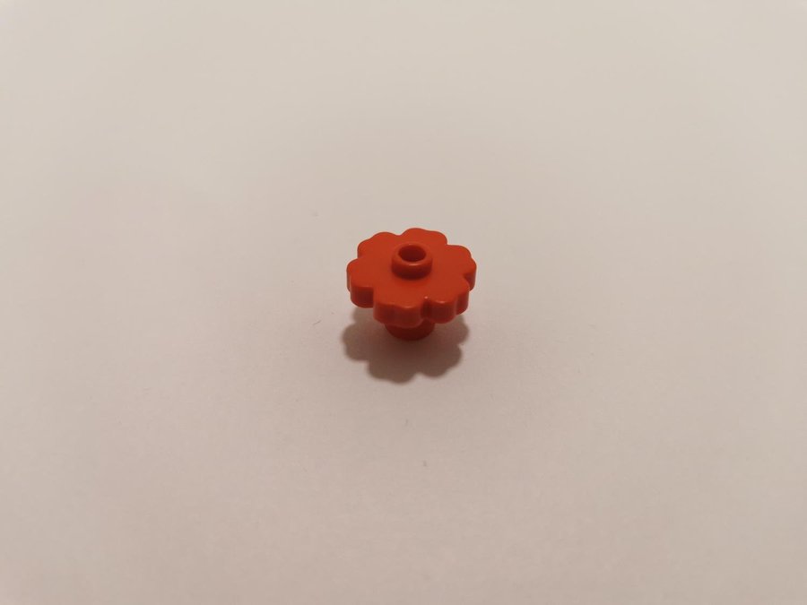 Lego - bit - växt - blomma - röd