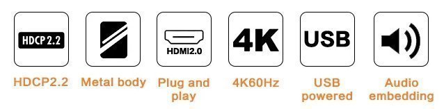 HDMI Audio Embedder/Converter