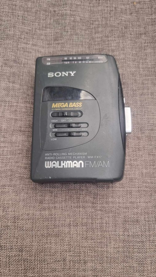 Sony Walkman WM-FX17 retro freestyle