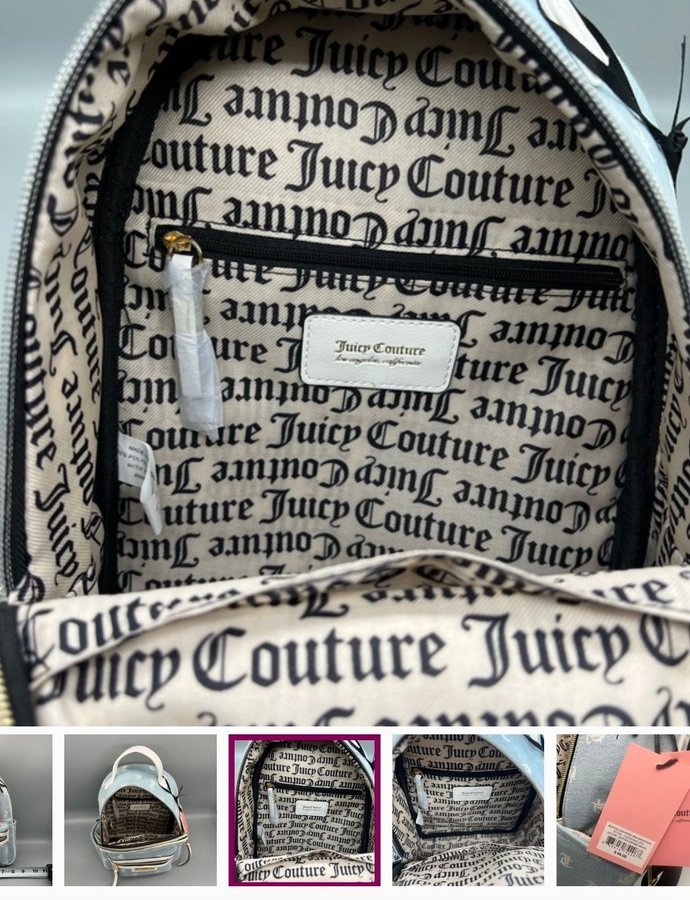 Juicy Couture ryggsäck, helt ny köpt från USA