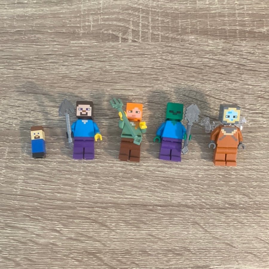 Minecraft Lego Minifigurer