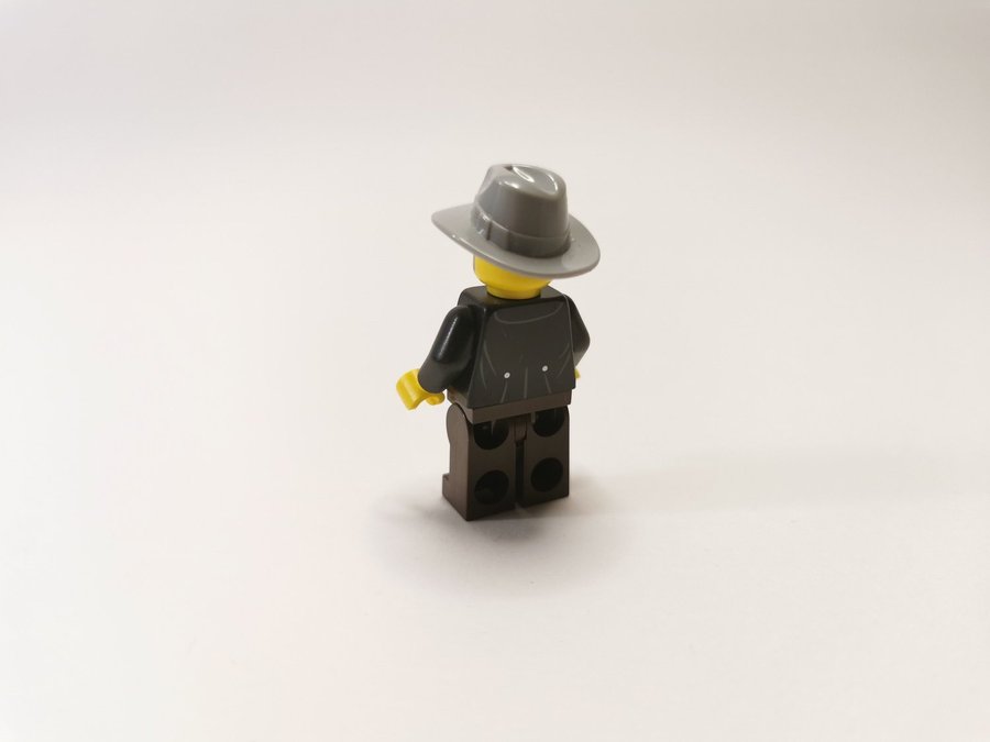 Lego - minifigur - sheriff - svart