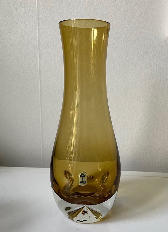 Glasvas Åseda Sweden- vintage