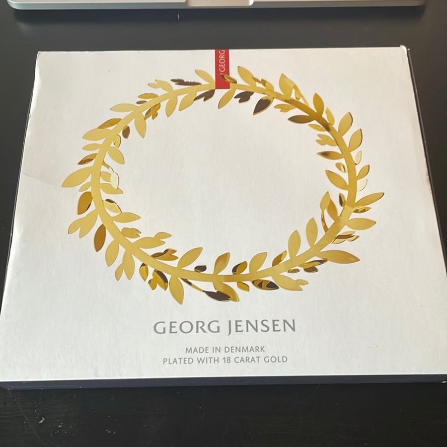 Georg Jensen Magnolia Dörrkrans guld