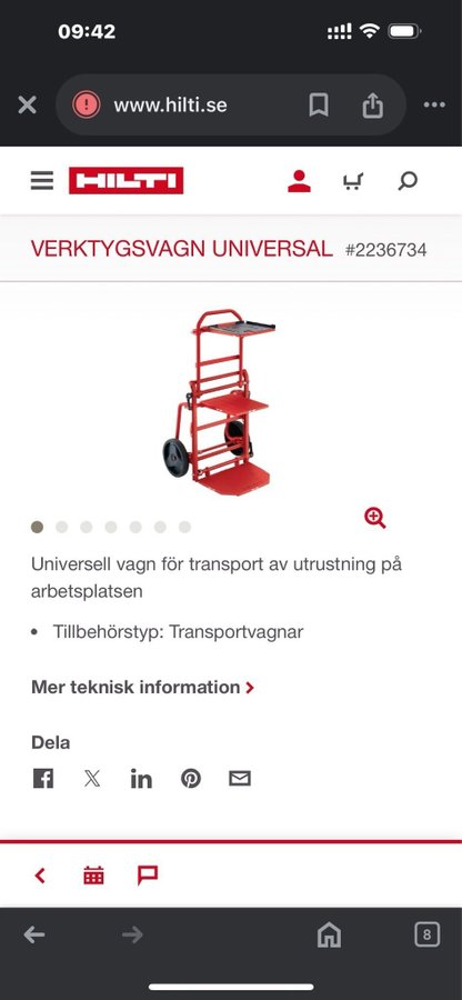 Hilti Verktygsvagn Universal