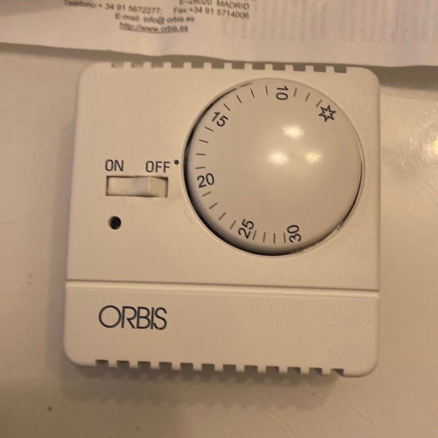 Orbis Termostat