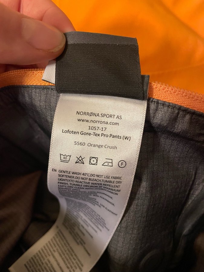 Norrøna Lofoten Gore-Tex Pro pants, storlek S