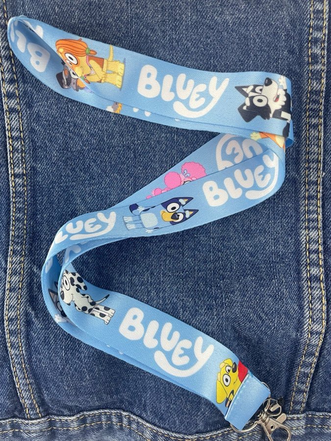 Bluey Lanyard