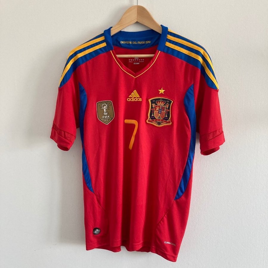 Spanien VM 2010 Landslagströja/Fotbollströja | Villa | Spain Fotball Jersey