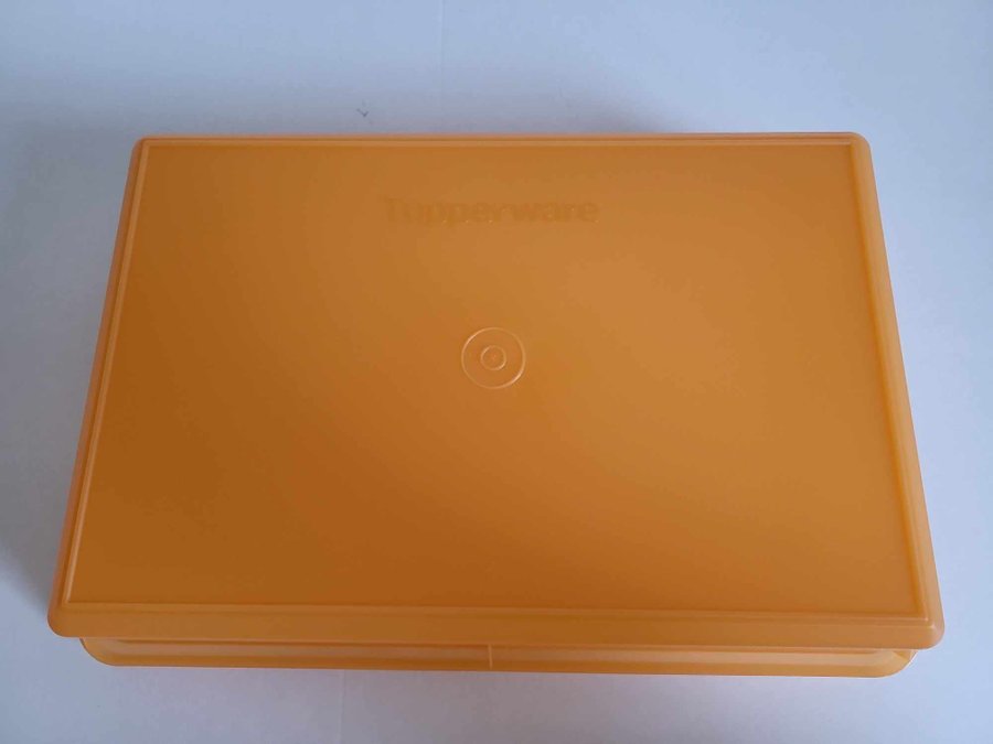 Tupperware Helan, Cold n Store, 3,5 liter, orange, HELT NY!