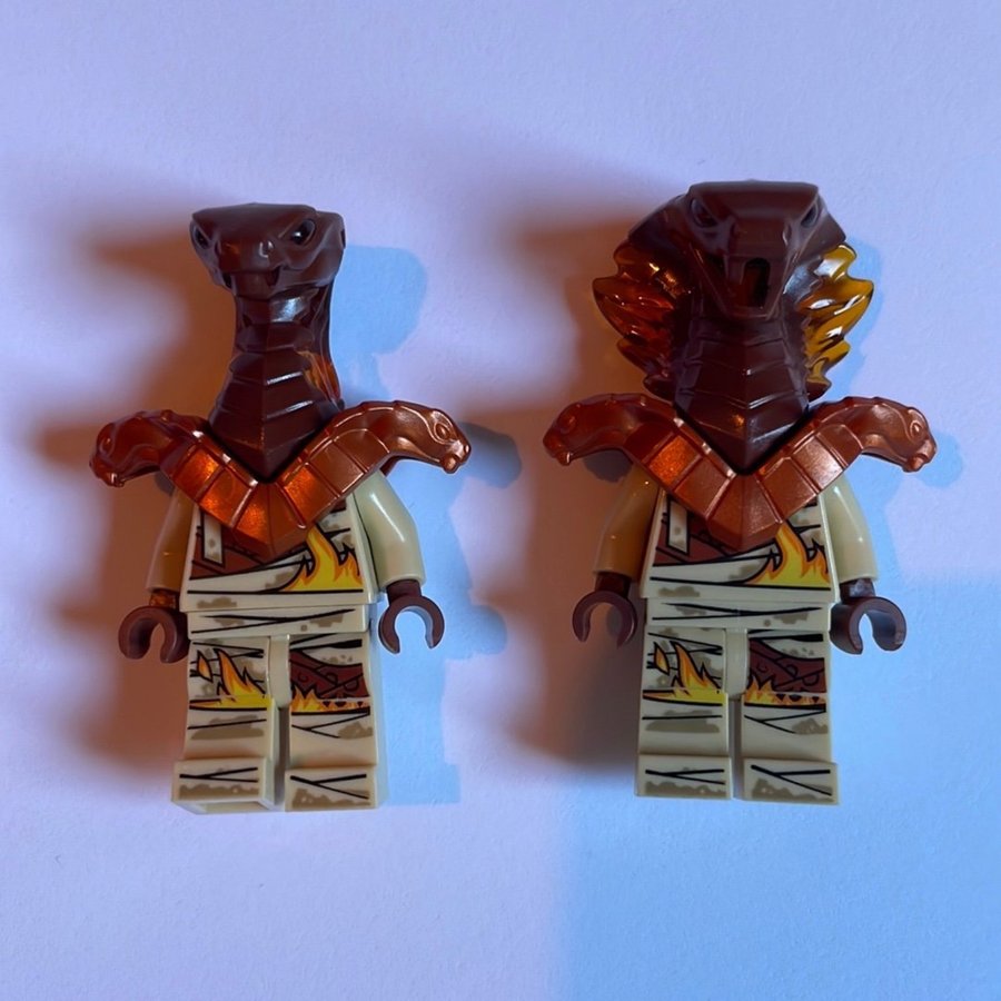 2 st LEGO Minifigurer