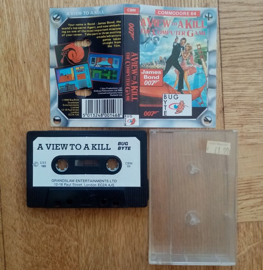 A View to a Kill (Bug Byte) - Commodore 64 / C64 Spel