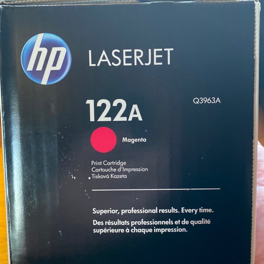 HP LaserJet 122A / Q3966A Toner Magenta - Ny Oöppnad