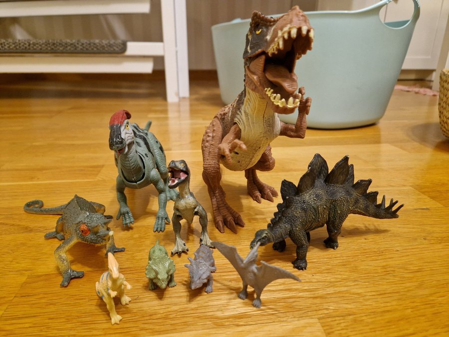 Dinosauriefigurer dinosaurie dinosaurie trex