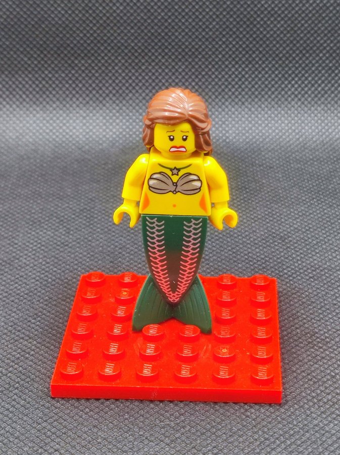 Lego Minifigur - Pirates II: pi088 Mermaid - Long with Bracket Item No: pi088