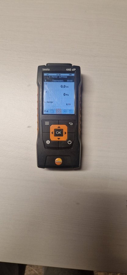 Testo 440 DP - Luftflödesmätare