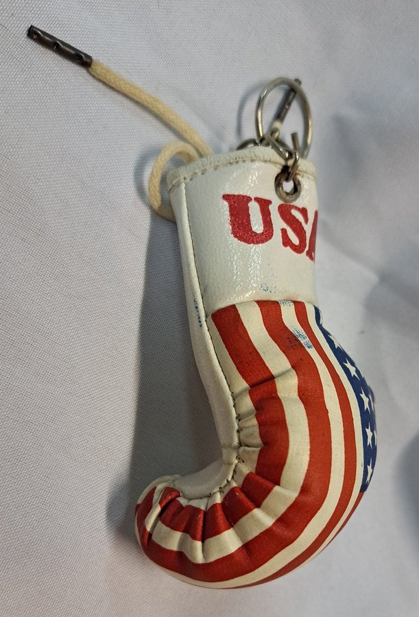 USA boxningshandske nyckelring Keychain Key Ring