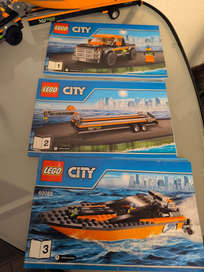 Lego City 60085 - Transportbil med båt