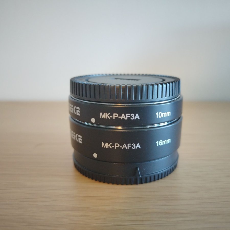 Makroringar 10mm  16mm macro extension tube m43