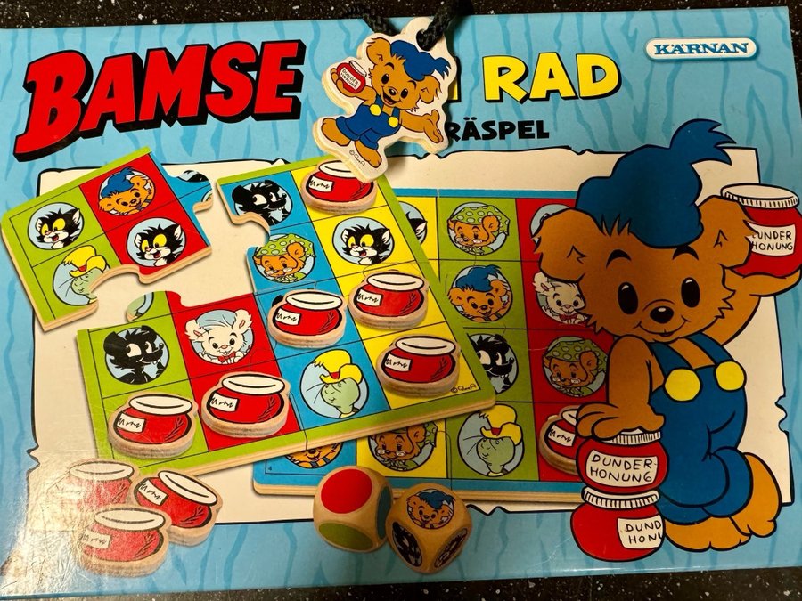 Bamse spel - Fyra i rad