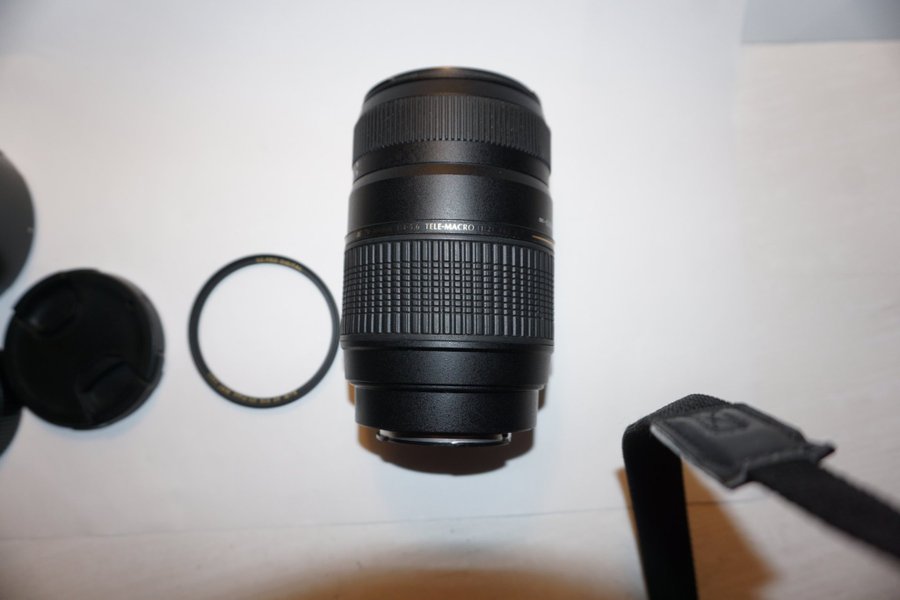 Tamron AF 70-300mm F/4-5.6 Di LD Macro Objektiv för Sony A, Sony EF med adapter