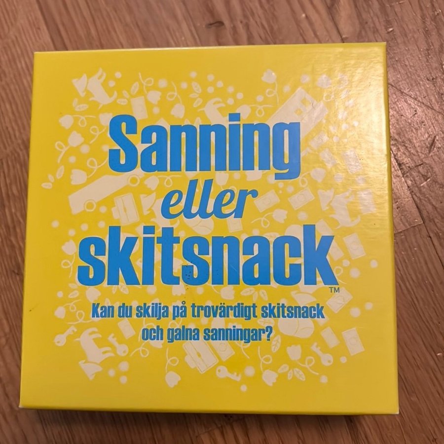 Sannings eller Skitsnack - Partyspel