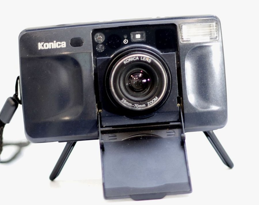 Liten analog kamera Konica Big mini Zoom TR BM-610Z