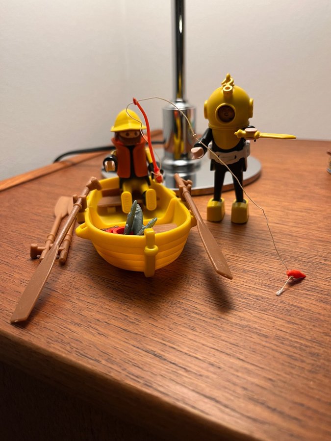 Playmobil Fisker med Båd og Dykker