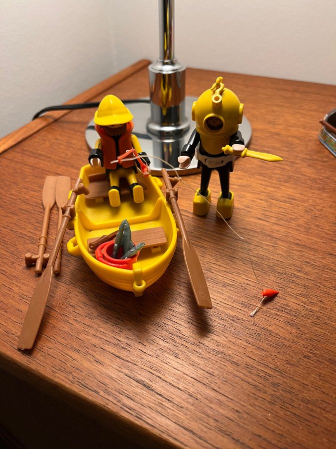 Playmobil Fisker med Båd og Dykker