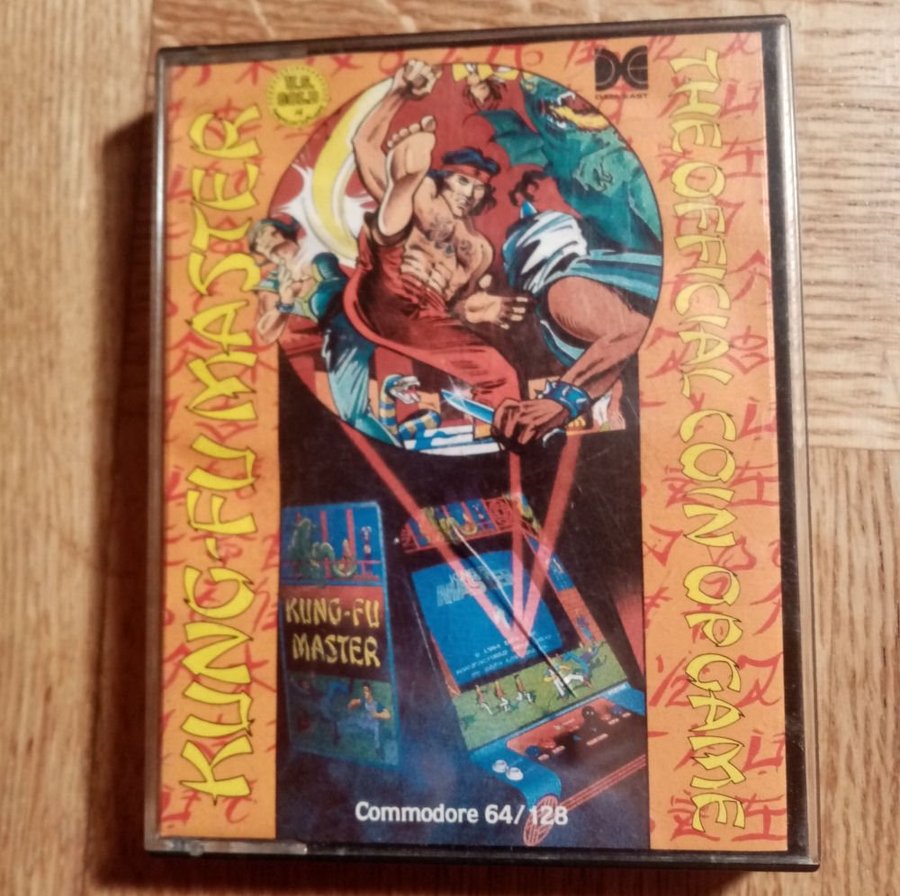 Kung Fu Master (US Gold - Data East) ->TESTAD<- Commodore 64 / C64 Spel