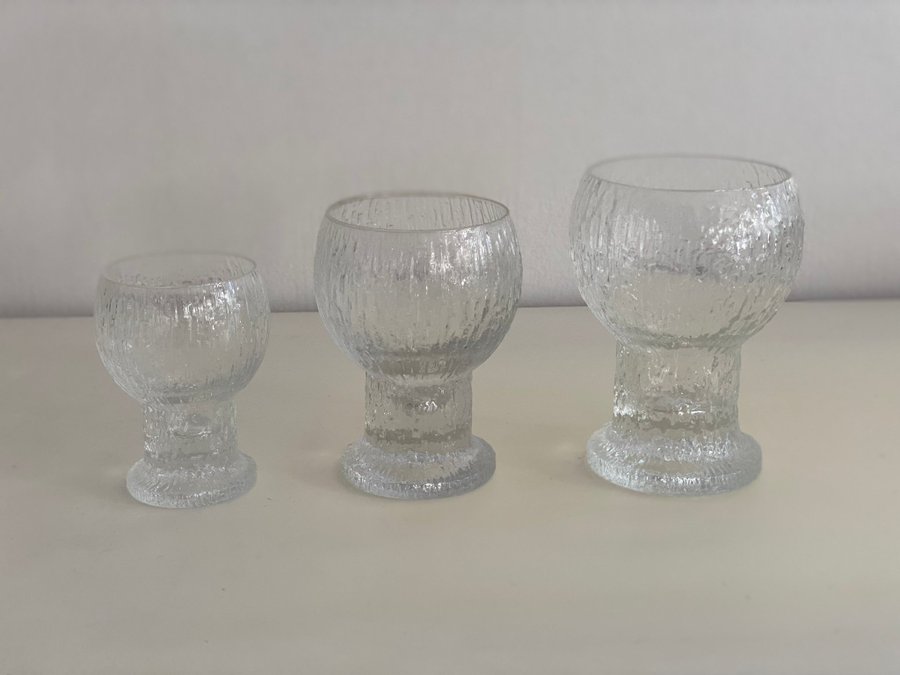 Iittala Kekkerit glas - sherry rödvin öl totalt 21 st