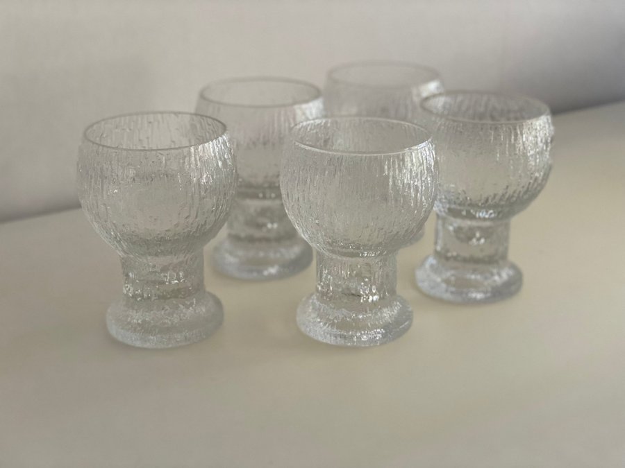 Iittala Kekkerit glas - sherry rödvin öl totalt 21 st