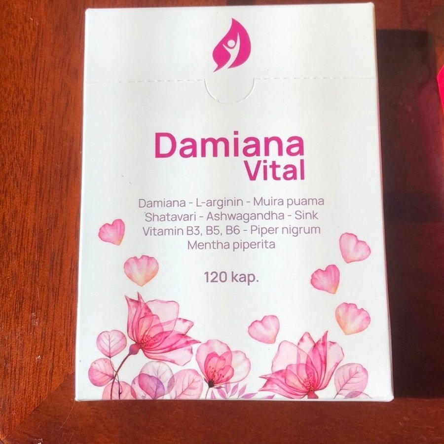 Damiana Vital 120 kapslar