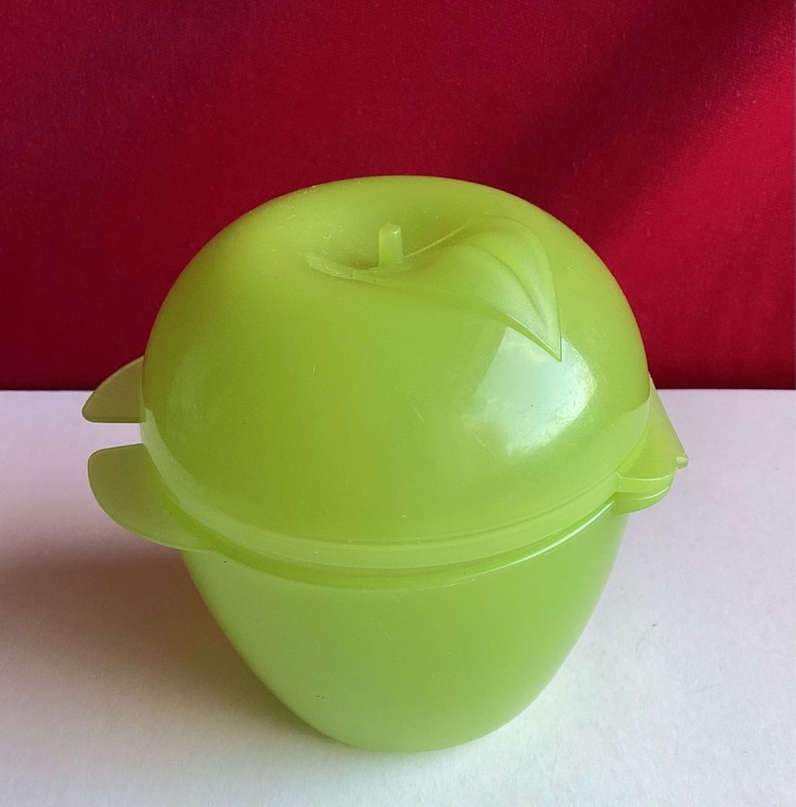 TUPPERWARE - Grön Burk ”ÄPPLE” - ÄPPELBURK