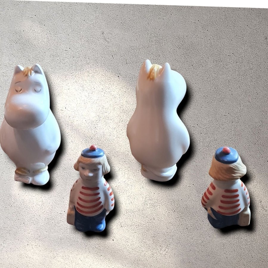 Arabia Muminfigur Mini Too-ticki 8 cm MUMIN figurinStora "Snorkfröken"porsl