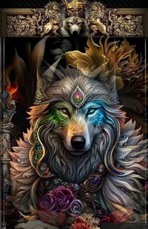 Totem Varg / Diamond Painting