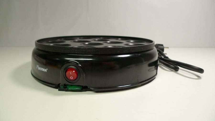 BID! Bestron Poffertjes Pancake Device, Quick Heating Element, Non-stick, 800 W!