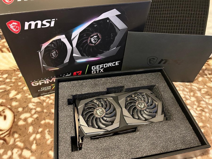 MSI GeForce GTX 1660 Gaming X Graphics Card