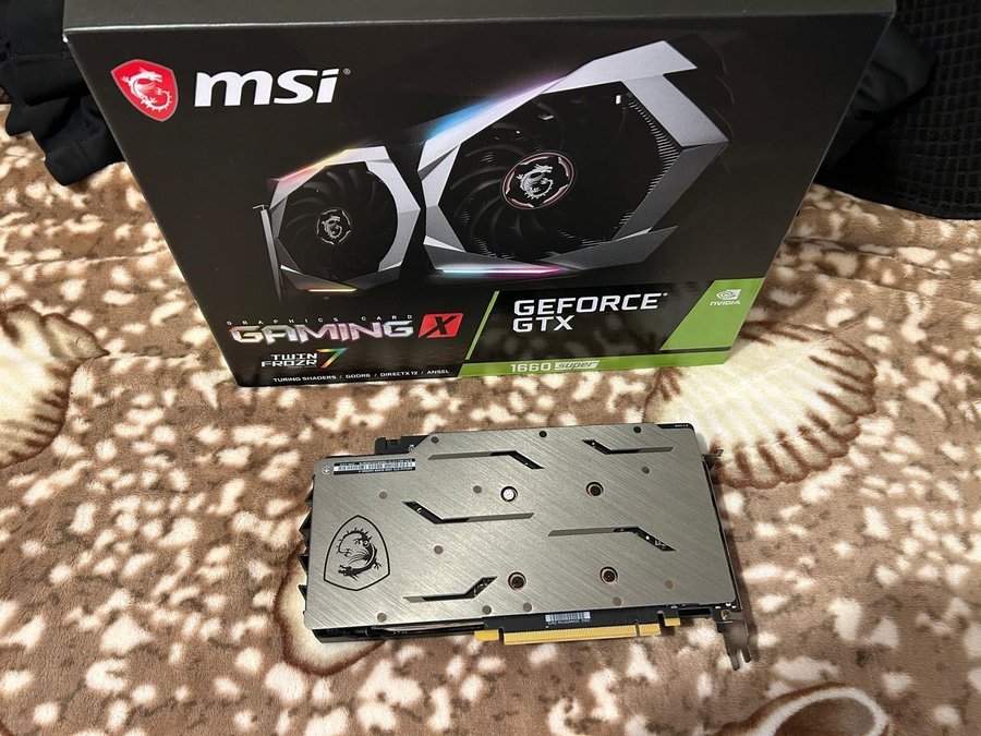 MSI GeForce GTX 1660 Gaming X Graphics Card