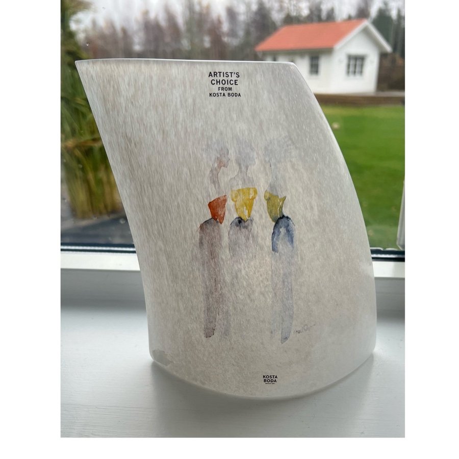 Kosta Boda Vas Artist's Choice Säljer denna fina vas. Har aldrig blivit använd.