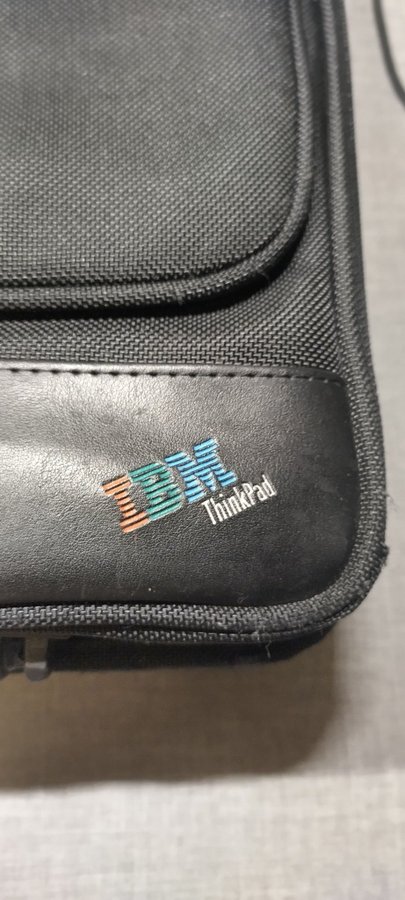 Retro IBM datorväska för bärbar dator / laptop / notebook