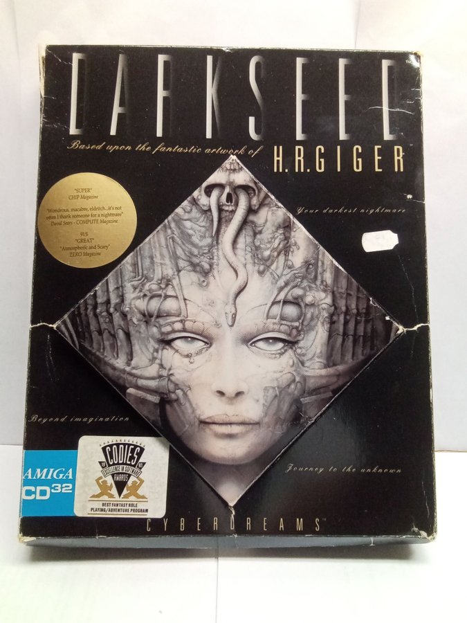 Darkseed big box till Commodore (Amiga CD32)