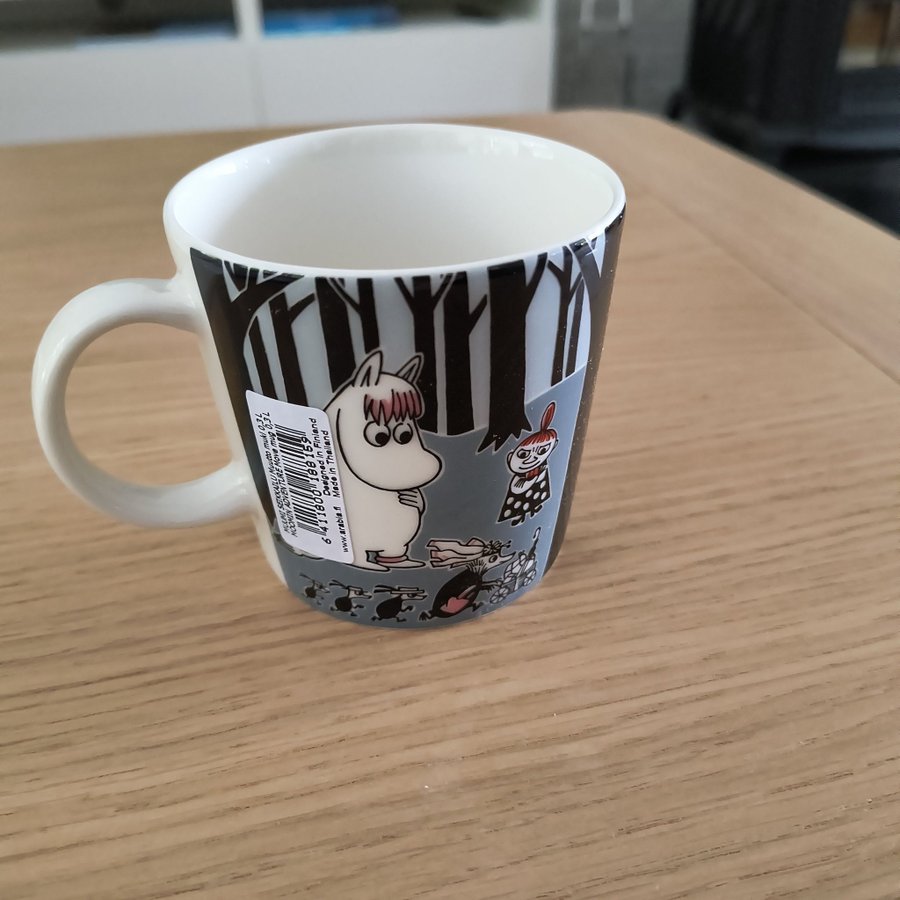 NY! Mugg Moomin Mumin Flytten Julklappstips