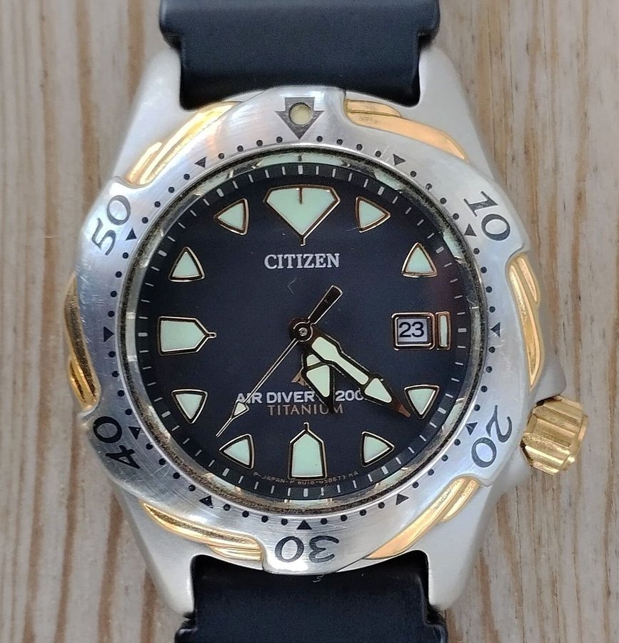 Citizen Air Diver Titan, dam junior