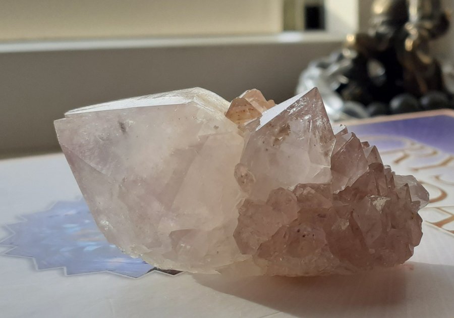 ANDEKVARTS kvarts spets 57 gram / Lemurian kaktuskvarts / Kristallhealing