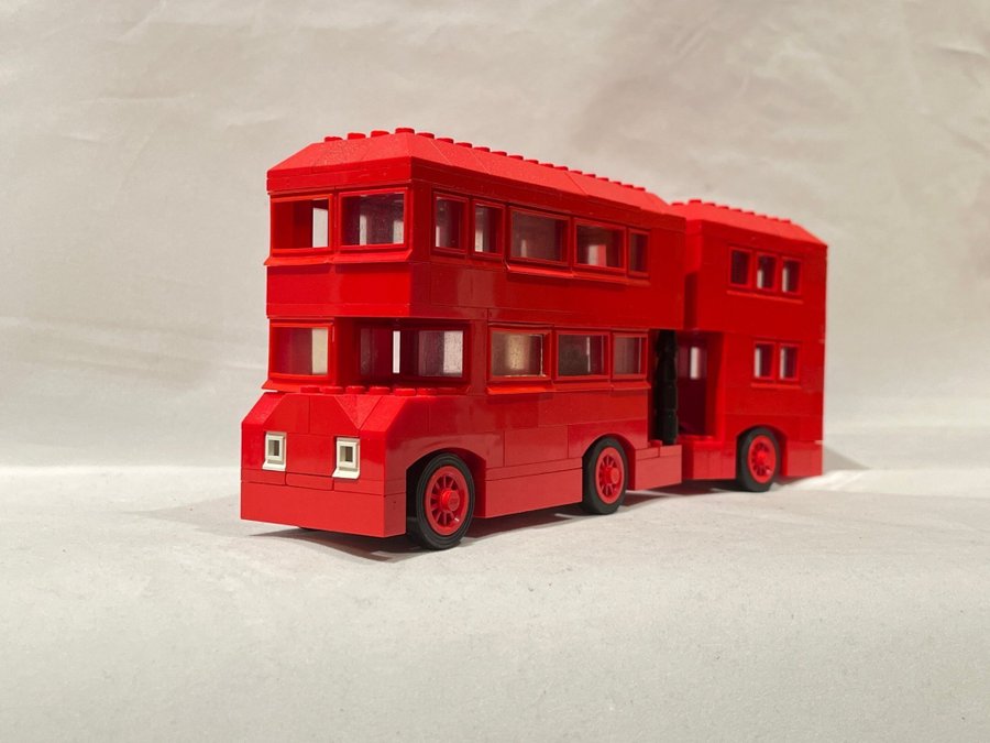 Lego Londonbuss med släp, ovanlig!!!