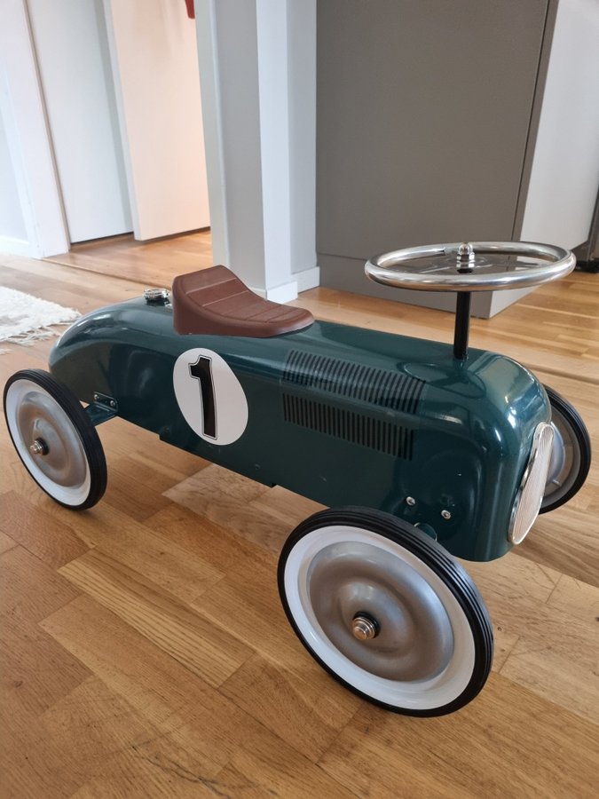 Mini speedster sparkbil i metall - Grön