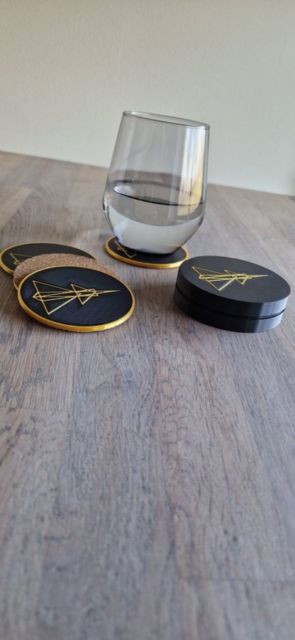 Viggen coasters/glasunderlägg