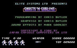 Ghosts 'n Goblins (Commodore 64/128)