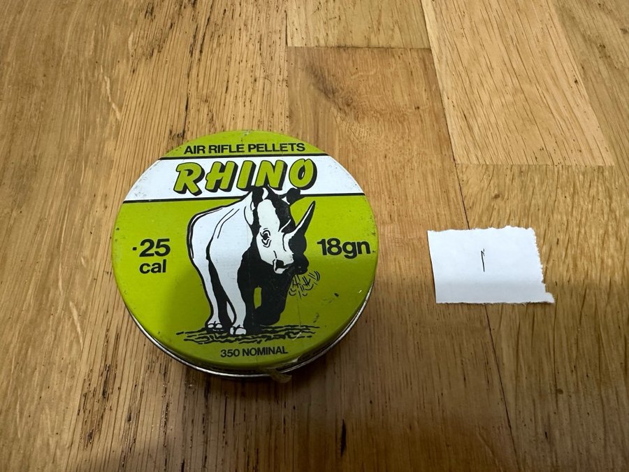 Diabolo Rhino kal .25 (6,35) 2 burkar